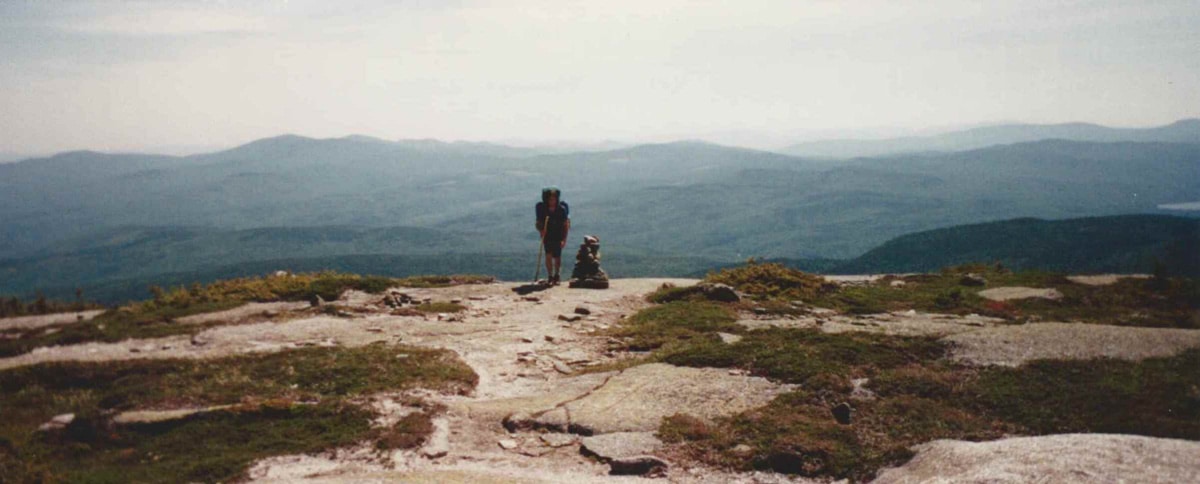 Brooker's Founding Flavors Ice Cream founder hiking Appalachian Trail
