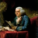 Portrait of Ben Franklin featured on Brooker’s Founding Fathers-inspired ice cream flavor