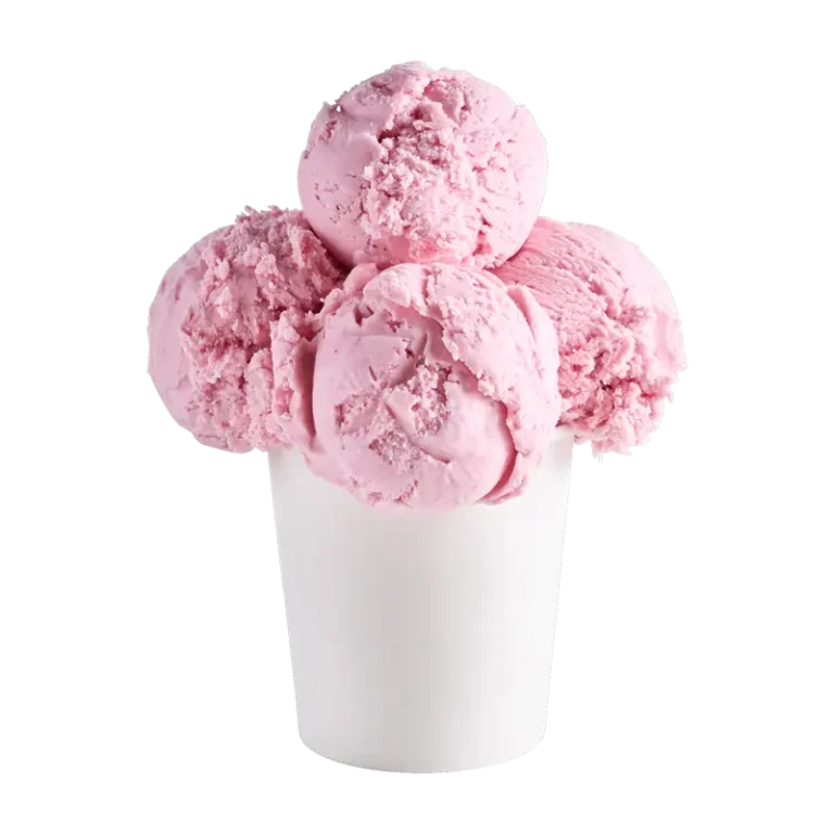 Strawberry ice cream